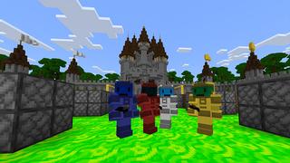 Screenshot of the Minecraft Bedrock Marketplace product TNT Mania created by DeliSoft Studios.