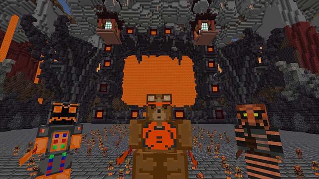 Screenshot of the Minecraft Bedrock Marketplace product Toys vs Monsters created by DeliSoft Studios.