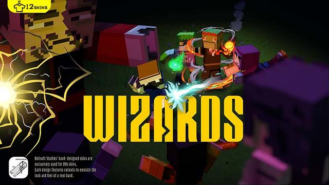 Thumbnail of the Minecraft Bedrock Marketplace product Wizards created by DeliSoft Studios.