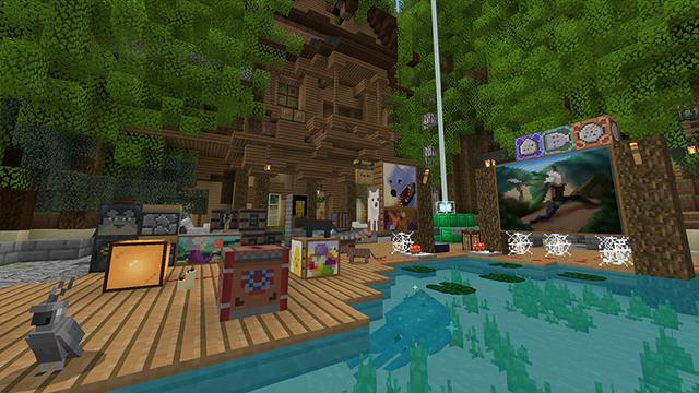 Screenshot of the Minecraft Bedrock Marketplace product Yoshiya created by DeliSoft Studios.