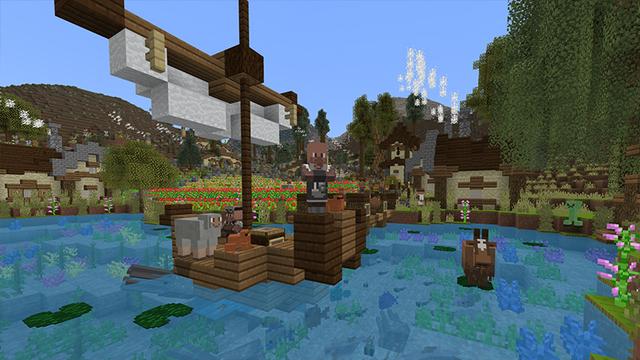 Screenshot of the Minecraft Bedrock Marketplace product Yoshiya created by DeliSoft Studios.