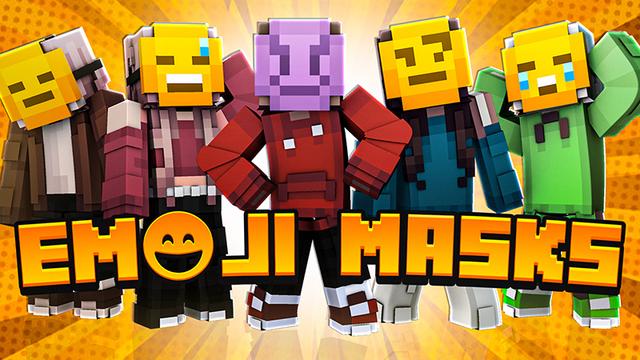 Thumbnail of the Minecraft Bedrock Marketplace product Emoji Masks created by Dexity.