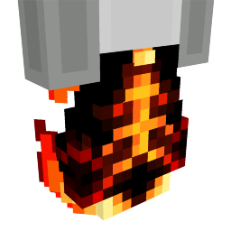 Thumbnail of the Minecraft Bedrock Marketplace product Magma Cage Cloak created by Dexity.