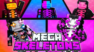 Thumbnail of the Minecraft Bedrock Marketplace product MEGA SKELETONS created by Dexity.