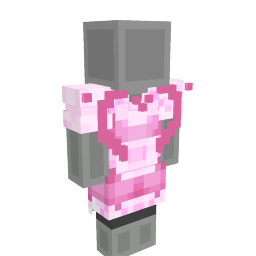 Thumbnail of the Minecraft Bedrock Marketplace product Pink Love Suit created by Dexity.