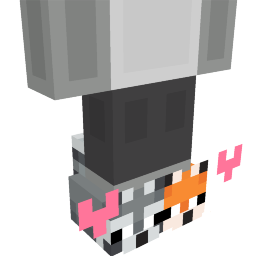 Thumbnail of the Minecraft Bedrock Marketplace product Racoon Fox Slippers created by Dexity.
