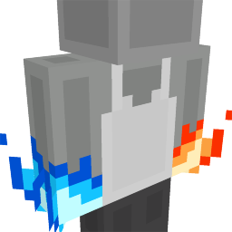 Thumbnail of the Minecraft Bedrock Marketplace product Split Fire Gloves created by Dexity.