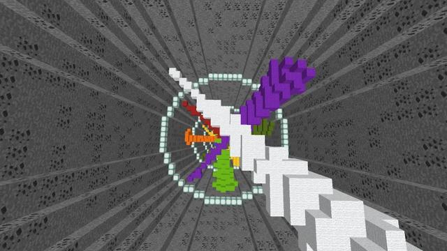 Screenshot of the Minecraft Bedrock Marketplace product 101Droppers created by Diamond Studios.