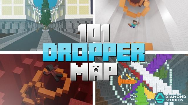 Thumbnail of the Minecraft Bedrock Marketplace product 101Droppers created by Diamond Studios.