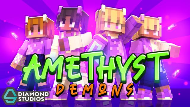 Thumbnail of the Minecraft Bedrock Marketplace product Amethyst Demons created by Diamond Studios.