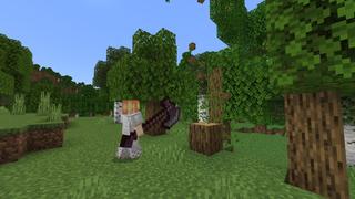 Screenshot of the Minecraft Bedrock Marketplace product Bigger Weapons created by Diamond Studios.