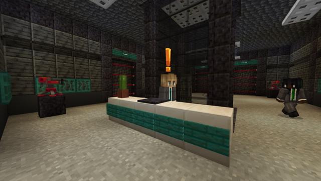 Screenshot of the Minecraft Bedrock Marketplace product Bunker Fusion created by Diamond Studios.