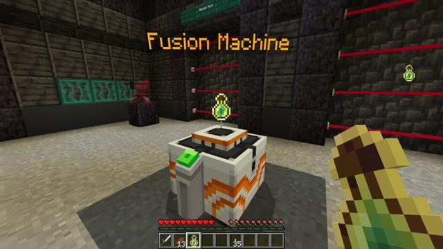 Screenshot of the Minecraft Bedrock Marketplace product Bunker Fusion created by Diamond Studios.
