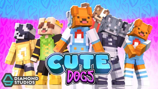 Thumbnail of the Minecraft Bedrock Marketplace product Cute Dogs created by Diamond Studios.