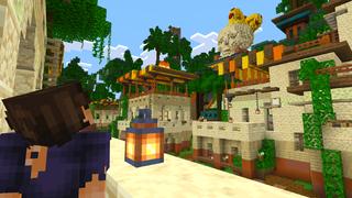 Screenshot of the Minecraft Bedrock Marketplace product Dinosaur Temple created by Diamond Studios.