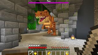 Screenshot of the Minecraft Bedrock Marketplace product Dinosaur Temple created by Diamond Studios.