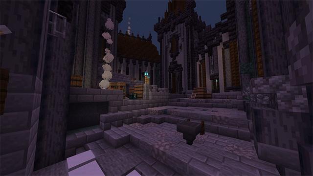 Screenshot of the Minecraft Bedrock Marketplace product Dragon Castle created by Diamond Studios.