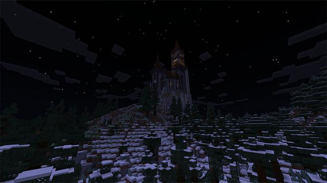 Screenshot of the Minecraft Bedrock Marketplace product Dragon Castle created by Diamond Studios.