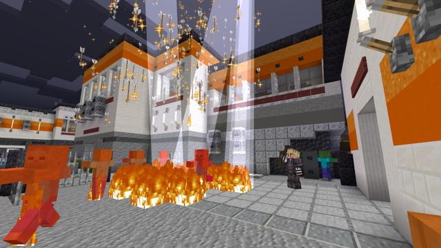 Screenshot of the Minecraft Bedrock Marketplace product Enchanting++ Add-On created by Diamond Studios.
