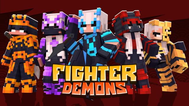 Thumbnail of the Minecraft Bedrock Marketplace product Fighter Demons created by Diamond Studios.