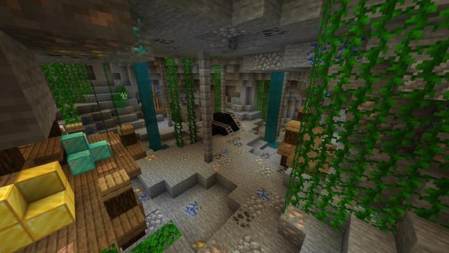 Screenshot of the Minecraft Bedrock Marketplace product Find The Button 2 created by Diamond Studios.