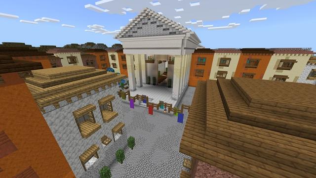 Screenshot of the Minecraft Bedrock Marketplace product Find The Button 2 created by Diamond Studios.