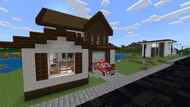 Screenshot of the Minecraft Bedrock Marketplace product Furniture! created by Diamond Studios.
