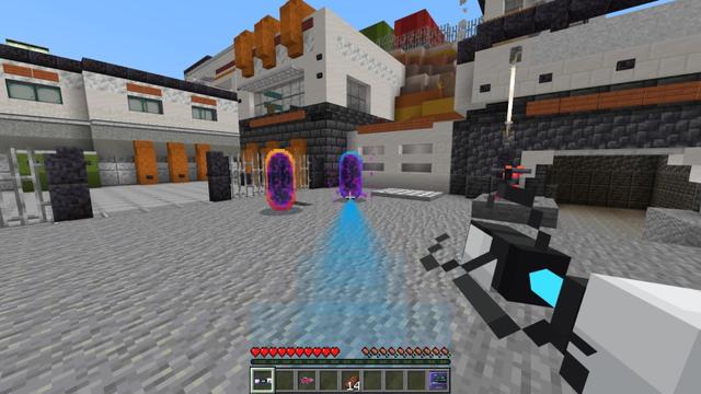 Screenshot of the Minecraft Bedrock Marketplace product Gadgets created by Diamond Studios.