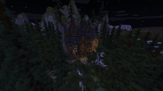 Screenshot of the Minecraft Bedrock Marketplace product Haunted Castle created by Diamond Studios.