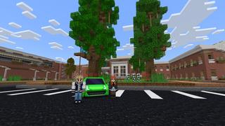 Screenshot of the Minecraft Bedrock Marketplace product High School Roleplay created by Diamond Studios.