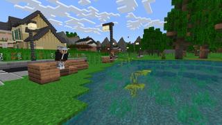 Screenshot of the Minecraft Bedrock Marketplace product High School Roleplay created by Diamond Studios.