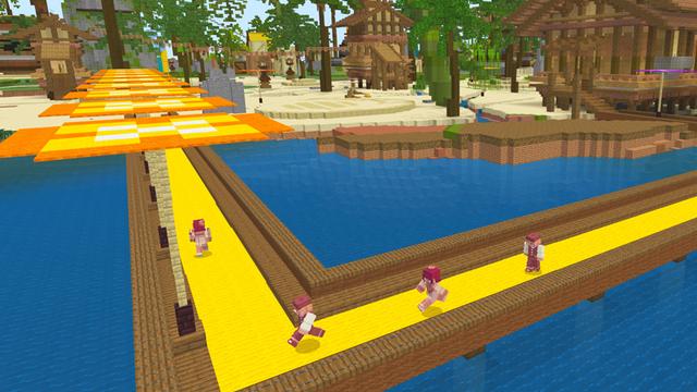 Screenshot of the Minecraft Bedrock Marketplace product Island Resort created by Diamond Studios.