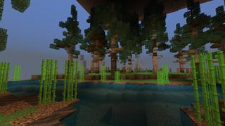 Screenshot of the Minecraft Bedrock Marketplace product Layer Survival created by Diamond Studios.