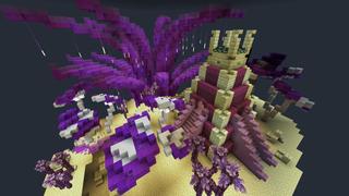 Screenshot of the Minecraft Bedrock Marketplace product Layer Survival created by Diamond Studios.