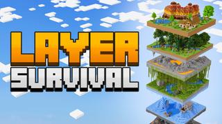 Thumbnail of the Minecraft Bedrock Marketplace product Layer Survival created by Diamond Studios.