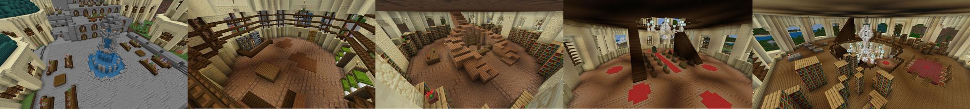 Panorama of the Minecraft Bedrock Marketplace product Magic Village created by Diamond Studios.