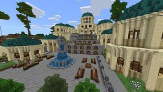 Screenshot of the Minecraft Bedrock Marketplace product Magic Village created by Diamond Studios.
