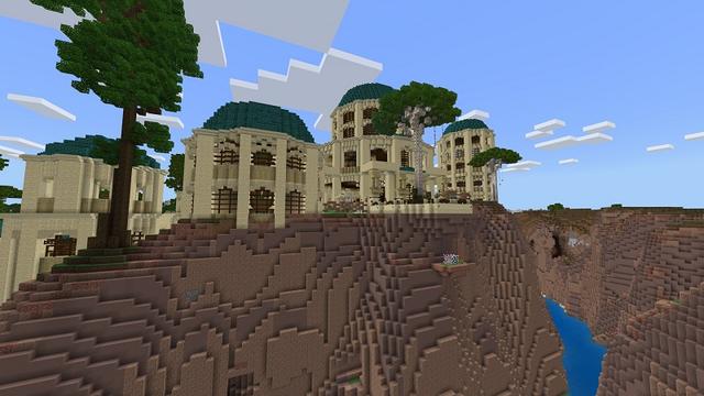 Screenshot of the Minecraft Bedrock Marketplace product Magic Village created by Diamond Studios.