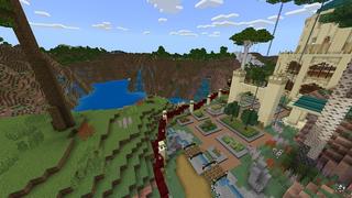 Screenshot of the Minecraft Bedrock Marketplace product Magic Village created by Diamond Studios.