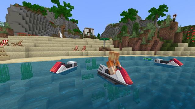 Screenshot of the Minecraft Bedrock Marketplace product Millionaire Villa Island created by Diamond Studios.