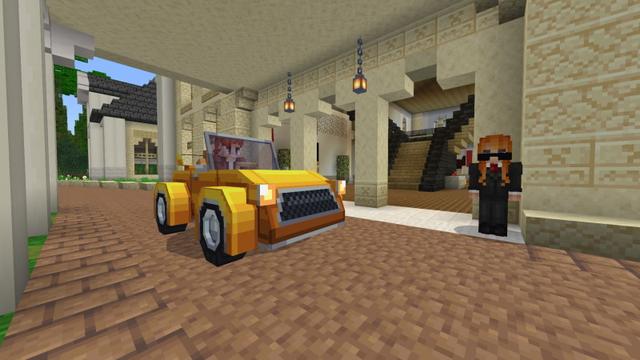 Screenshot of the Minecraft Bedrock Marketplace product Millionaire Villa created by Diamond Studios.