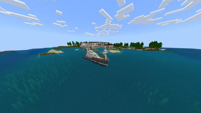 Screenshot of the Minecraft Bedrock Marketplace product Millionaires Mansion created by Diamond Studios.