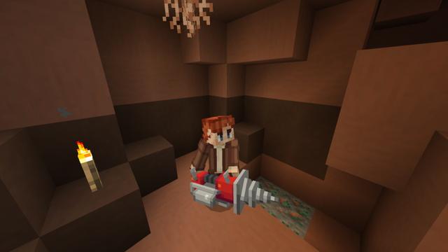 Screenshot of the Minecraft Bedrock Marketplace product Mining Tools created by Diamond Studios.