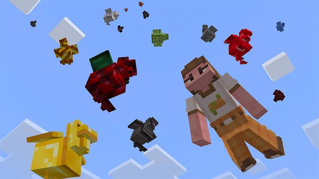 Screenshot of the Minecraft Bedrock Marketplace product More Chickens created by Diamond Studios.