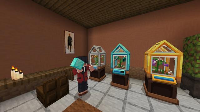 Screenshot of the Minecraft Bedrock Marketplace product More Crops Add-On created by Diamond Studios.