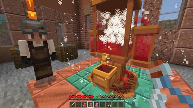 Screenshot of the Minecraft Bedrock Marketplace product More Potions created by Diamond Studios.
