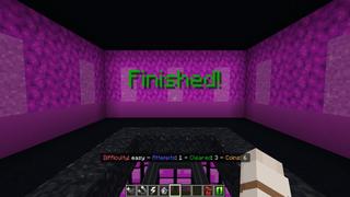 Screenshot of the Minecraft Bedrock Marketplace product Moving Dropper created by Diamond Studios.