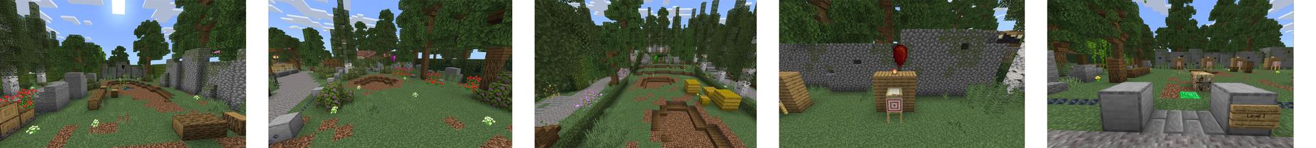 Panorama of the Minecraft Bedrock Marketplace product POP! created by Diamond Studios.