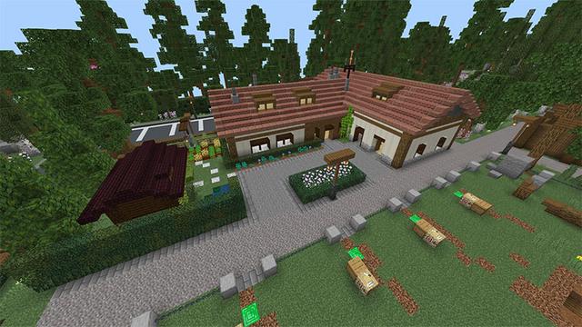 Screenshot of the Minecraft Bedrock Marketplace product POP! created by Diamond Studios.