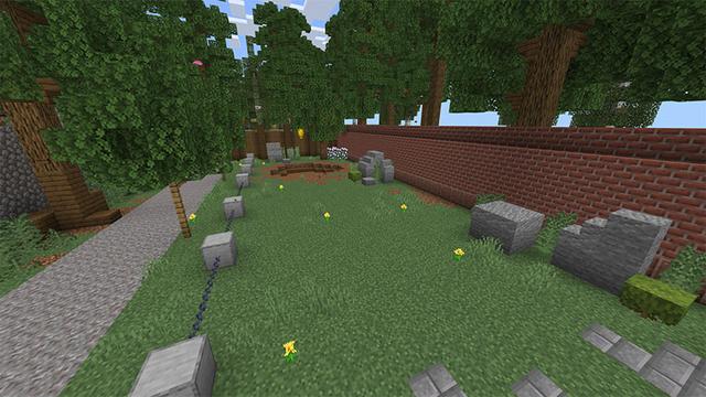 Screenshot of the Minecraft Bedrock Marketplace product POP! created by Diamond Studios.